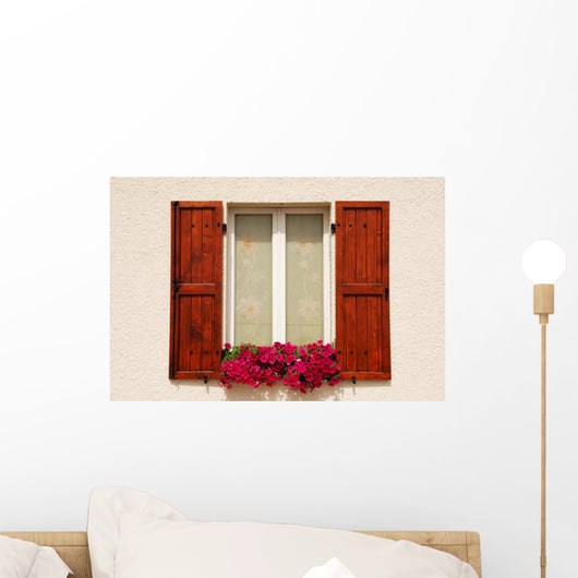 Window Adorned with Flowers