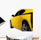 Side View down a Muscle Car Wall Decal