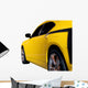 Side View down a Muscle Car Wall Decal