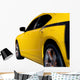 Side View down a Muscle Car Wall Decal