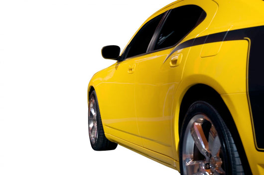 Side View down a Muscle Car Wall Decal