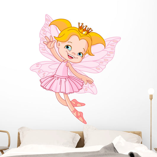 Little Flying Fairy Wall Decal