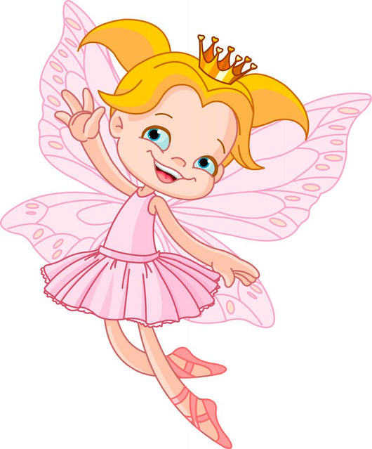 Little Flying Fairy Wall Decal