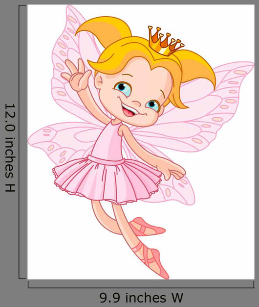 Little Flying Fairy Wall Decal