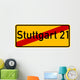 Stuttgart 21 Wall Decal