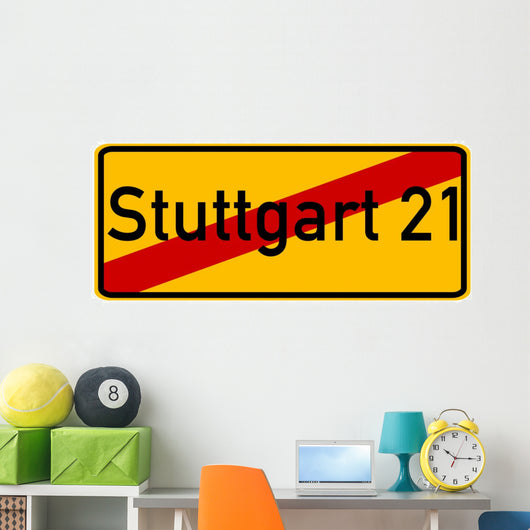 Stuttgart 21 Wall Decal
