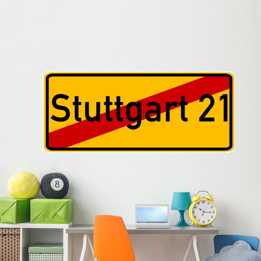 Stuttgart 21 Wall Decal