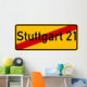 Stuttgart 21 Wall Decal