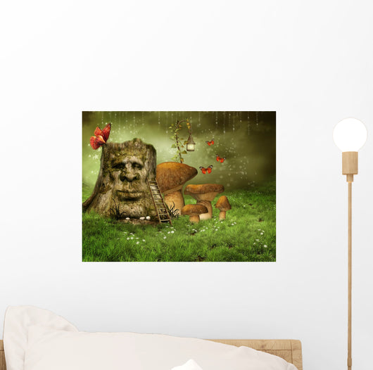 Enchanted Fantasy Scenery Tree