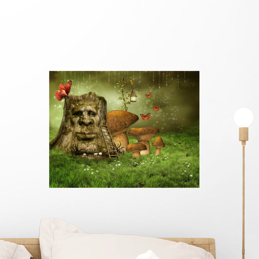 Enchanted Fantasy Scenery Tree