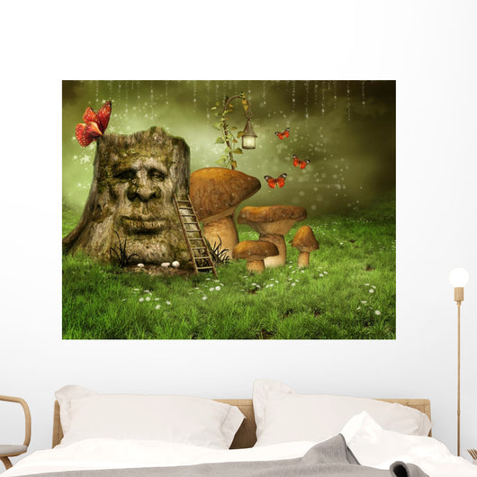 Enchanted Fantasy Scenery Tree