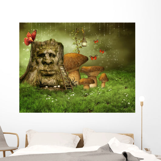 Enchanted Fantasy Scenery Tree