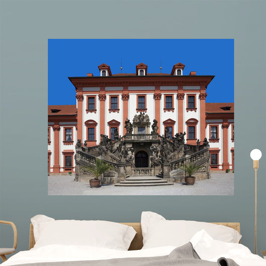 Prague Castle Troja Wall Mural