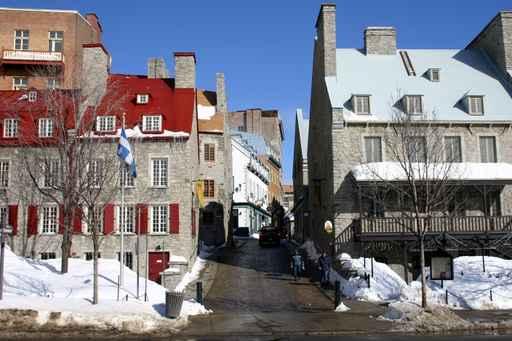 Quebec Old Town Wall Decal