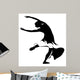 Black and White Silhouette Wall Mural