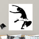 Black and White Silhouette Wall Mural