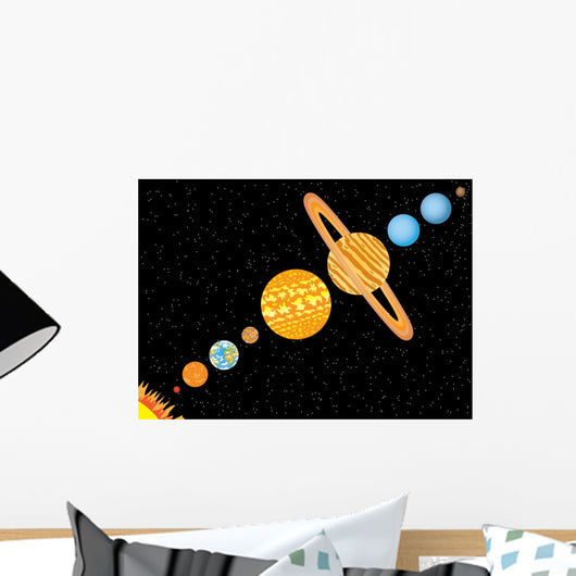 Planets Standing Line