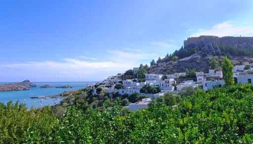 Lindos Greece Wall Decal