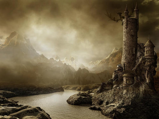 Fantasy Landscape with Castle
