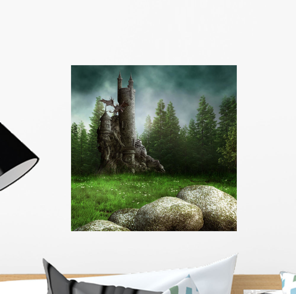 Fantasy Castle Forest – Wallmonkeys