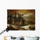 Fantasy Castle Mountains Lake