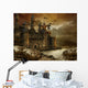Fantasy Castle Mountains Lake