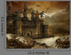 Fantasy Castle Mountains Lake