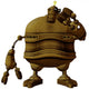 Steam Punk Robot Studying