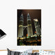 Klcc at Night Wall Mural