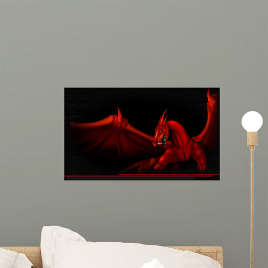 Dragon Red Black
