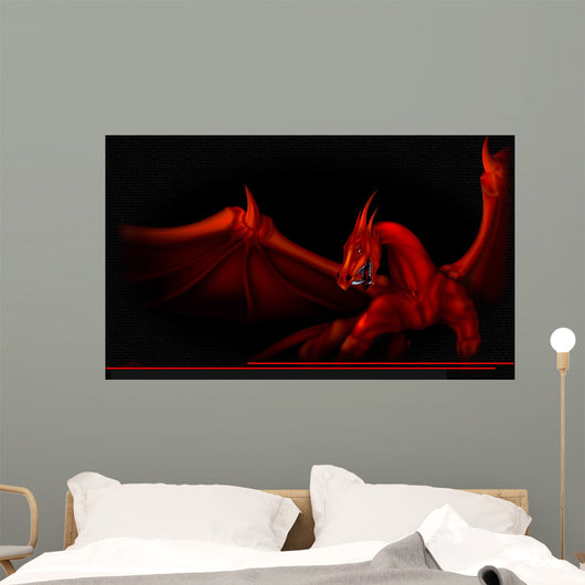 Dragon Red Black
