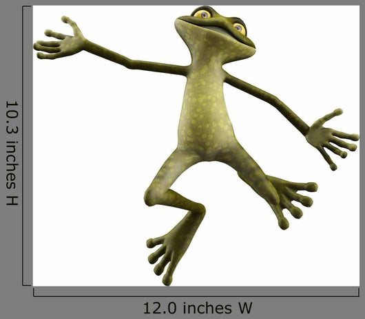 Frog Cartoon Happy Jump
