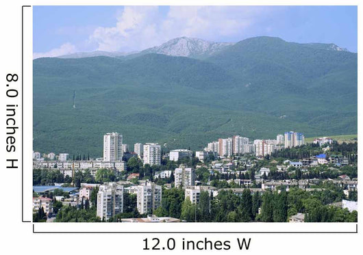 Modern City Located Environment