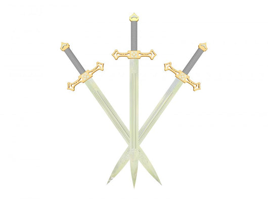 Three Battle swords Wall Decal
