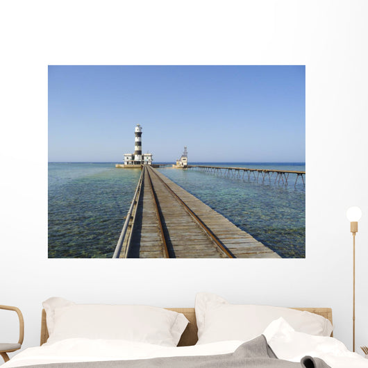 Lighthouse Tropical Coral Reef