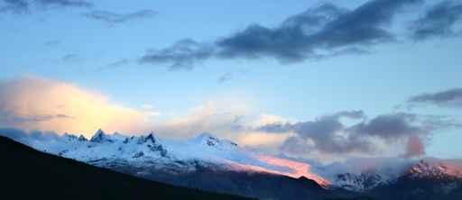 Snow Peaks Andes Panorama Wall Decal