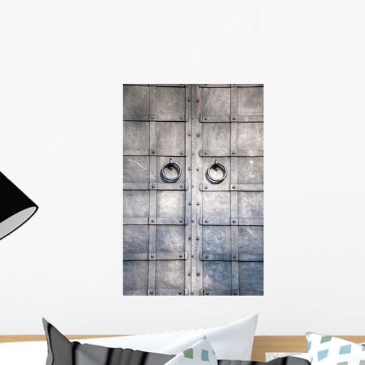 Plating Medieval Door with