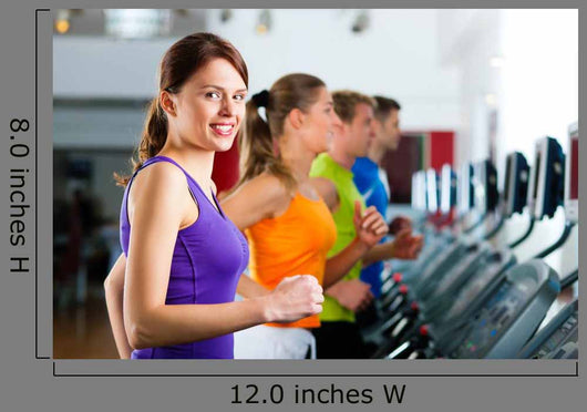 People Gym Treadmill Running