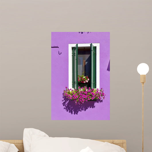 Flower Pots Window Burano