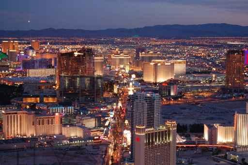 Las Vegas Night Wall Decal