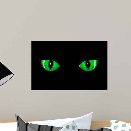 Green Cat Eyes