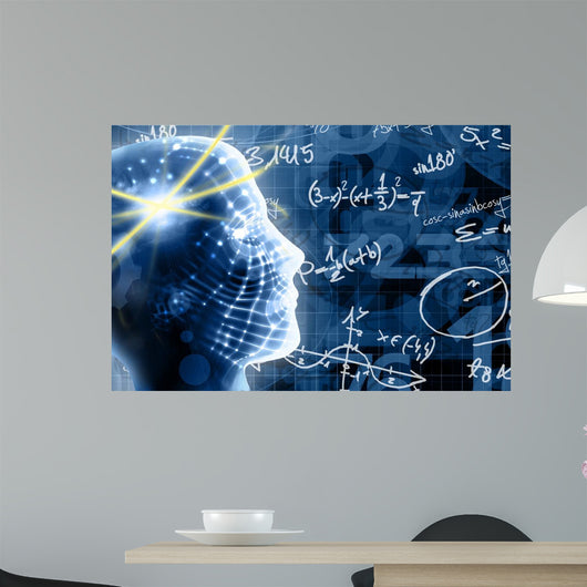 Learn Math Concept Wall Mural