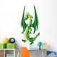 Cartoon Green Dragon