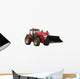 Red Construction Vehicle Wall Decal