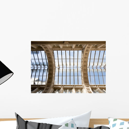 Old Glass Ceiling Wall Mural