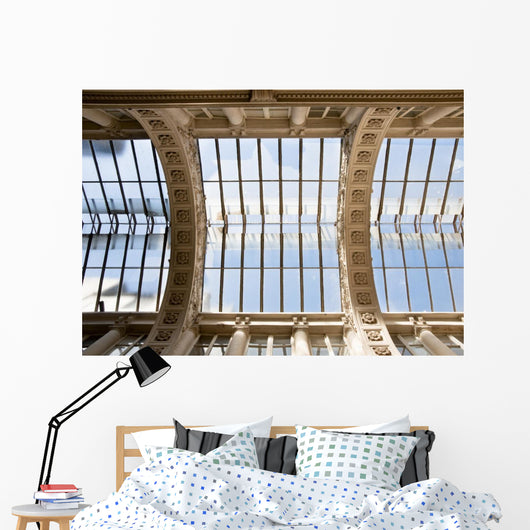 Old Glass Ceiling Wall Mural