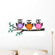Owls Wall Mural