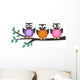 Owls Wall Mural