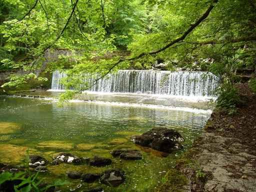 Waterfall River Wall Decal