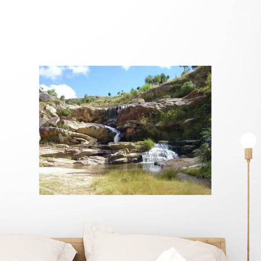 Cascade Wall Decal Design 1